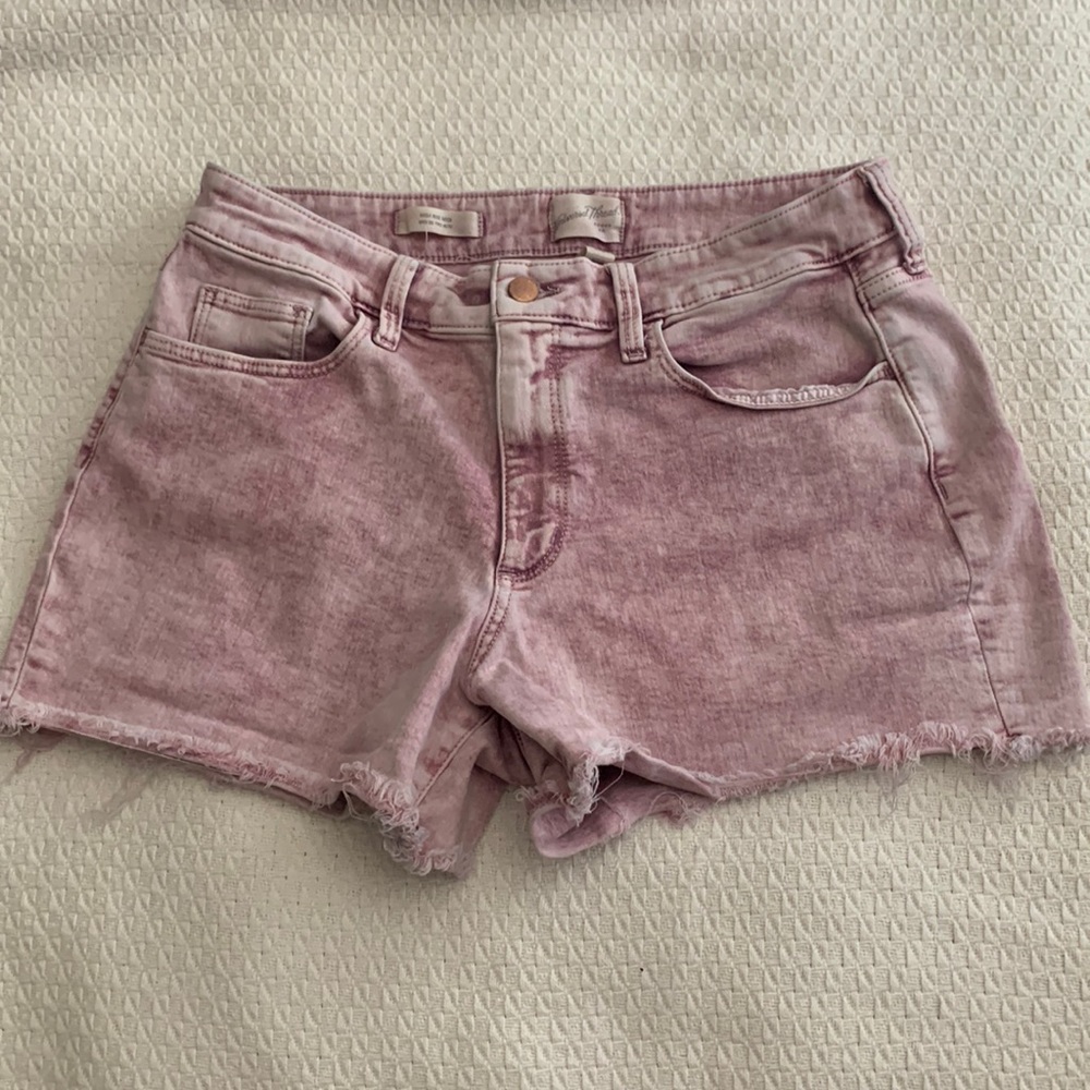 Universal threads high rise jean shorts size 12